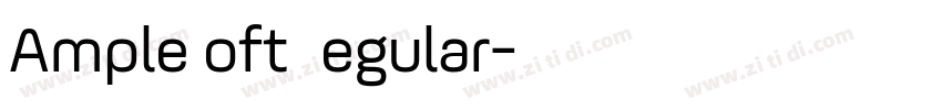 AmpleSoft Regular字体转换